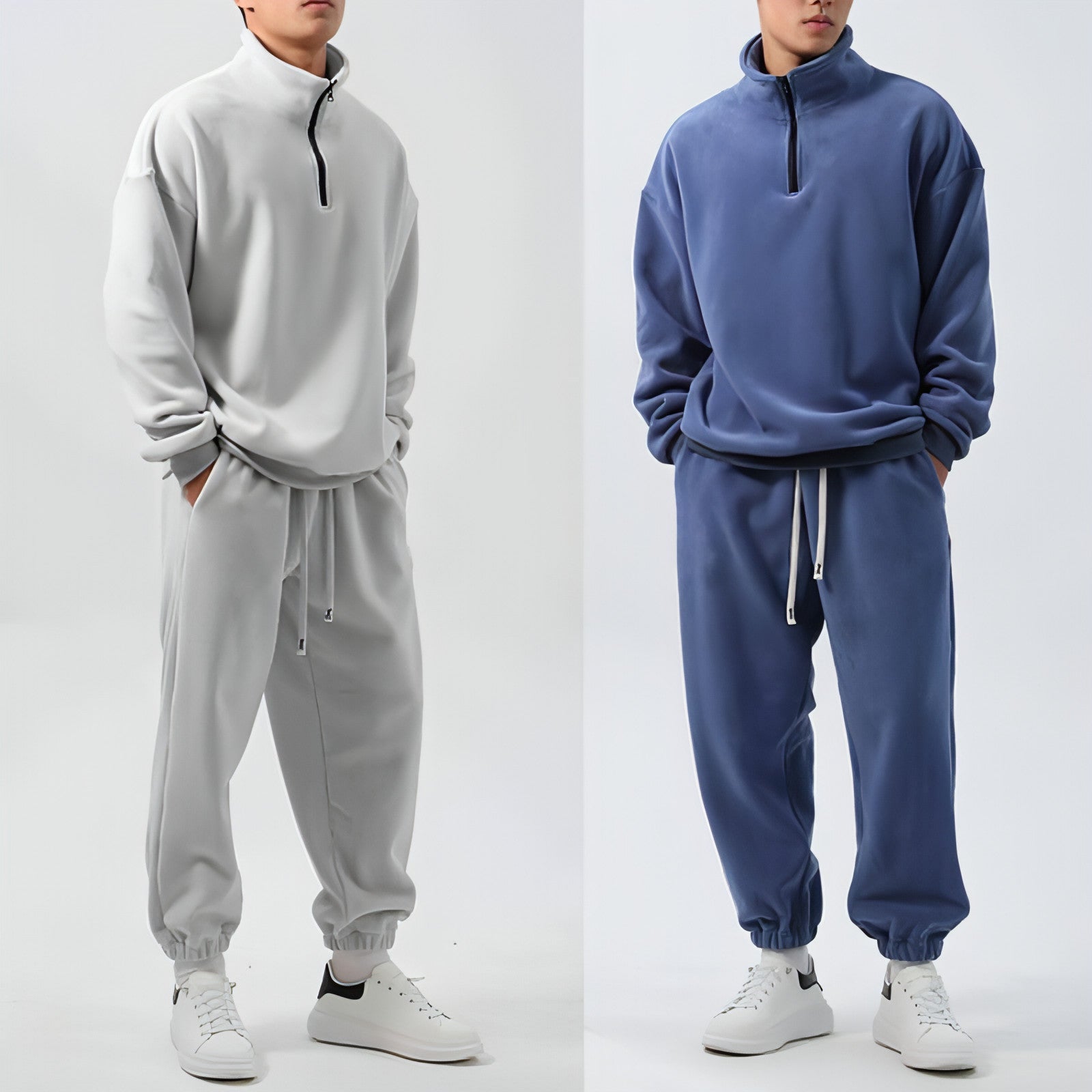LUXEEDIT Edition Men's Fleece Tracksuit – Wide Fit, Ultimate Comfort