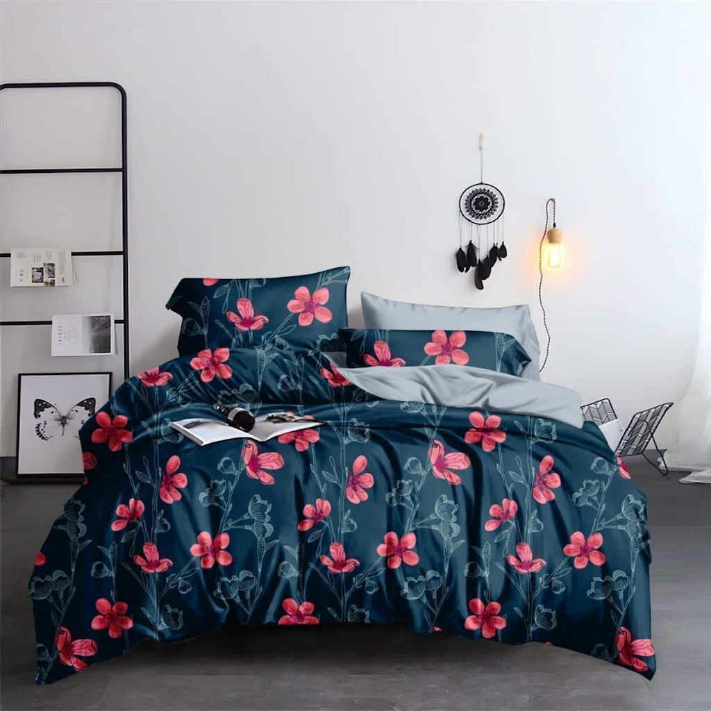 Radiance Luxury 300 TC King Size Cotton Designer Bed Sheet