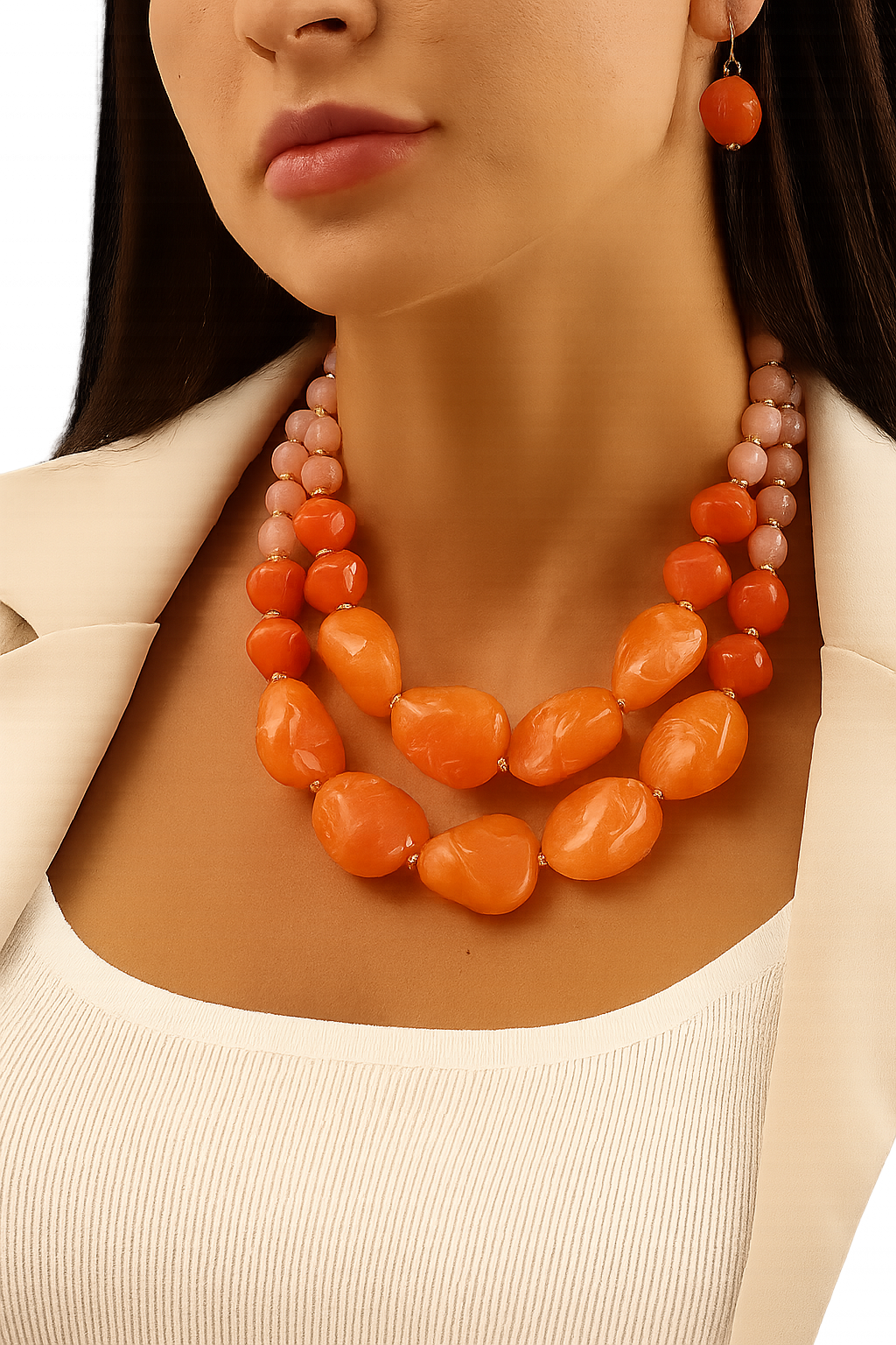 Heart Shaped Faceted Beads for Jewelry Making – Acrylic Crystal Beads