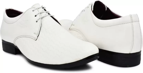Lace Up For Men  (White)