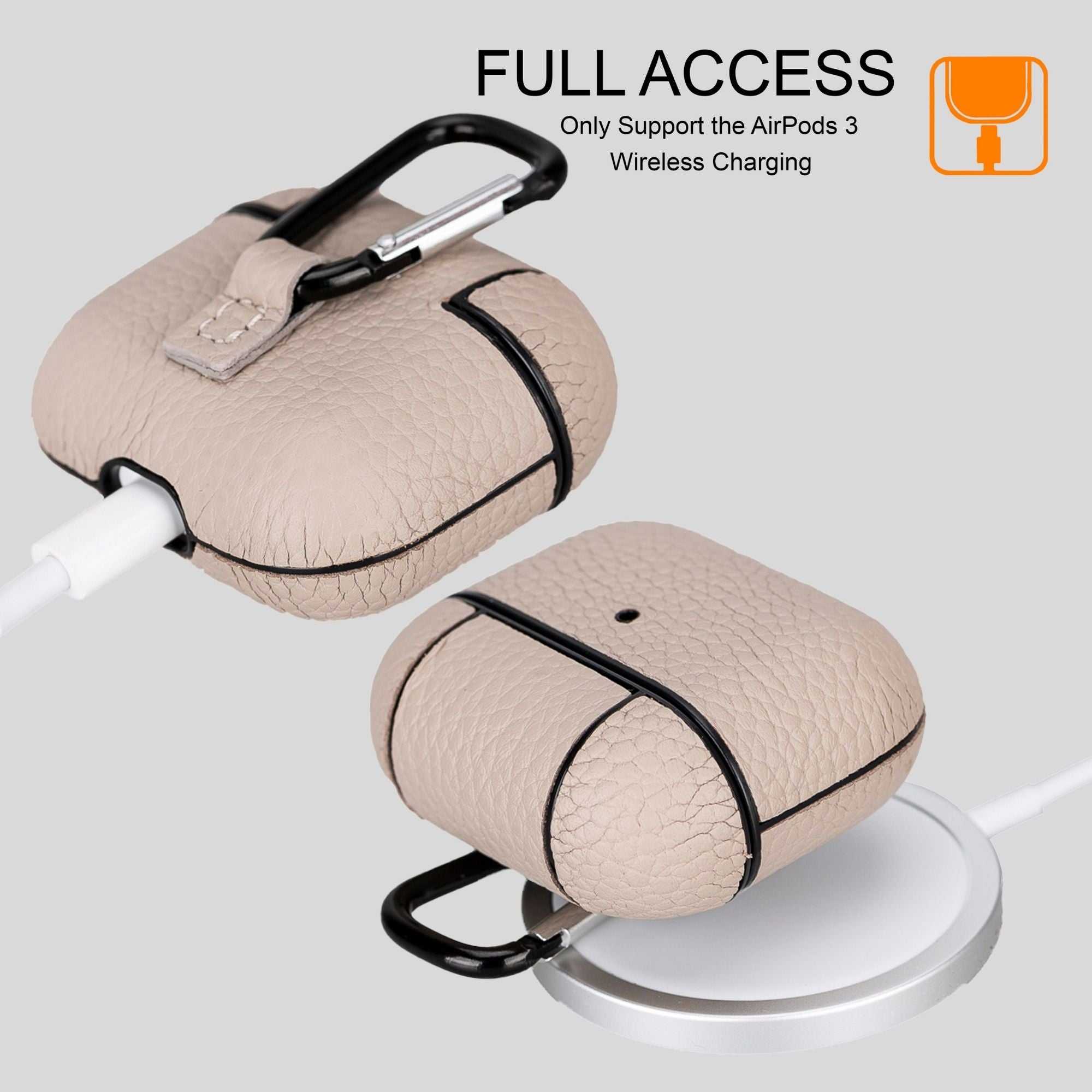 Gillette Leather Case for AirPods 3