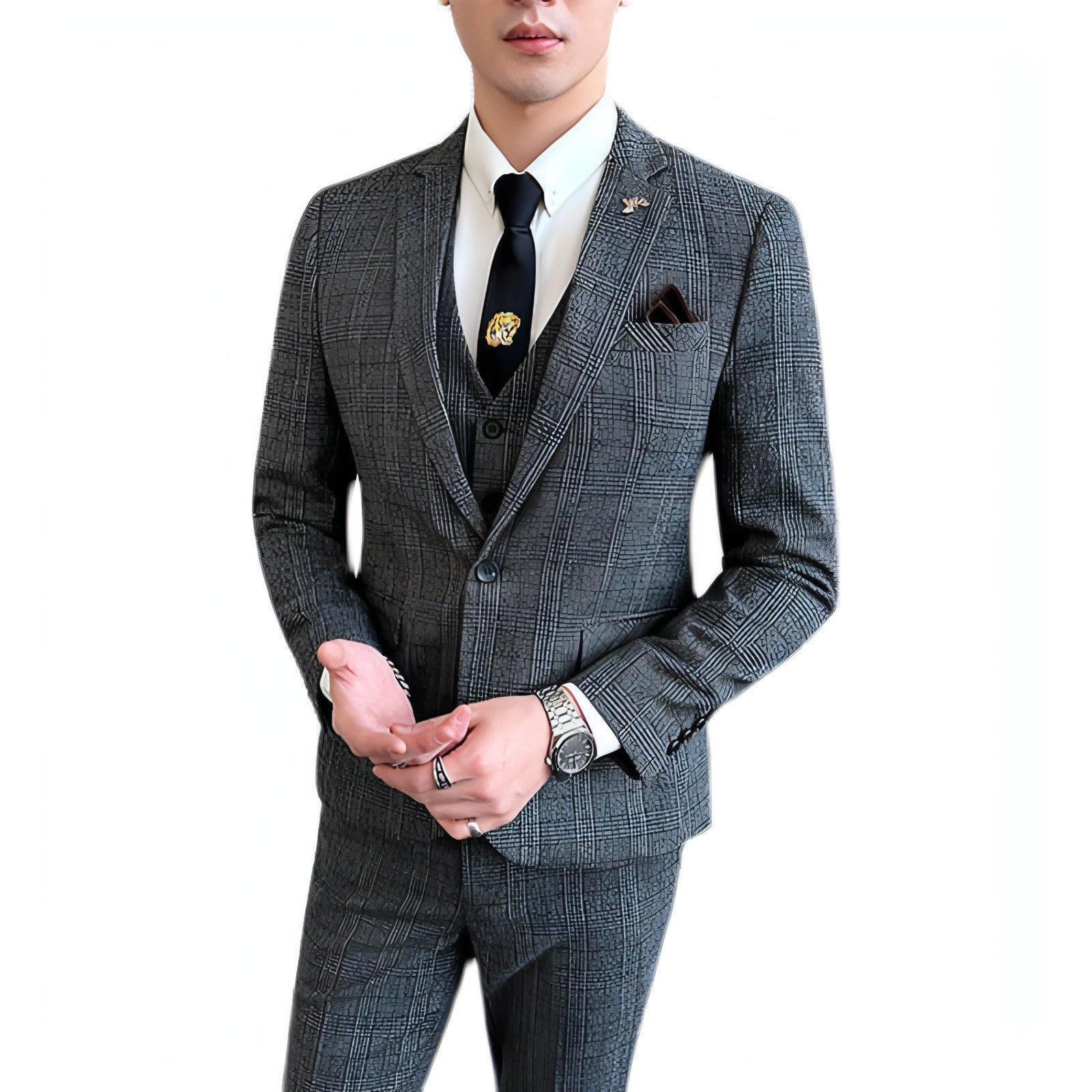 SartoForm™ – 3-Piece Executive Suit Set for Men