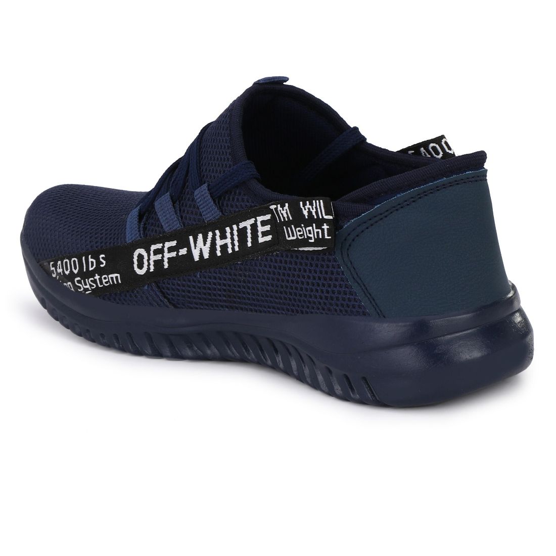 Generic Men Navy Blue Color Mesh Material  Casual