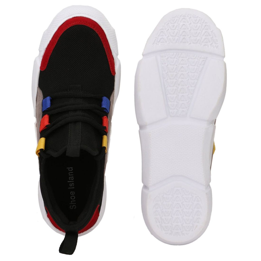 Generic Men Black Color Canvas Material  Casual