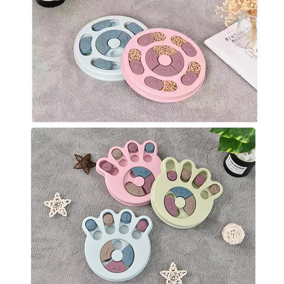 New Interactive Toy IQ Training Pets Slow Feeder Bowl Puzzle Eating