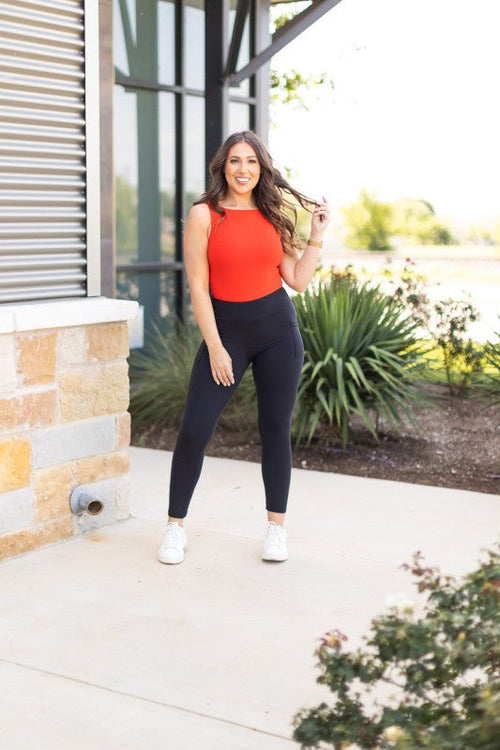The Alana - 7/8 Ankle Length Leggings with Pockets
