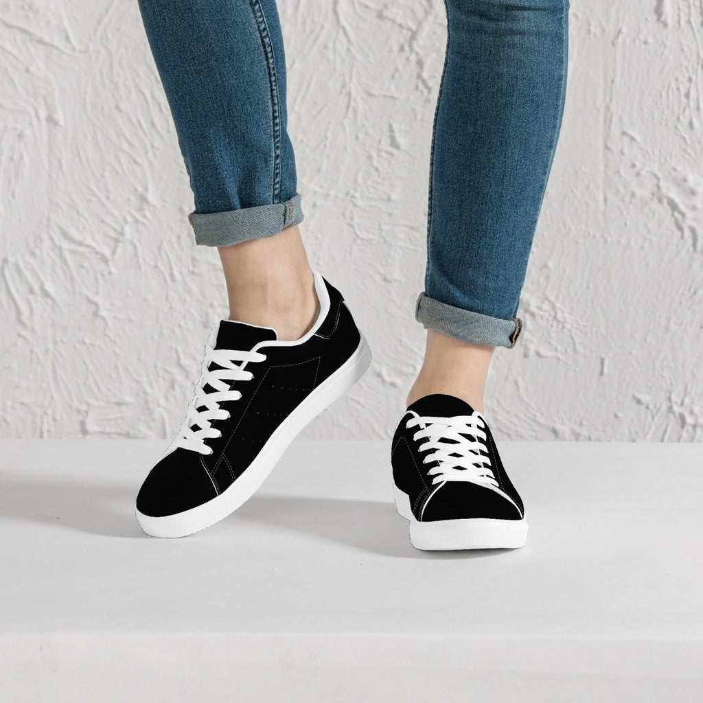 Jacki Easlick Lux Egg Low-Top Leather Sneakers