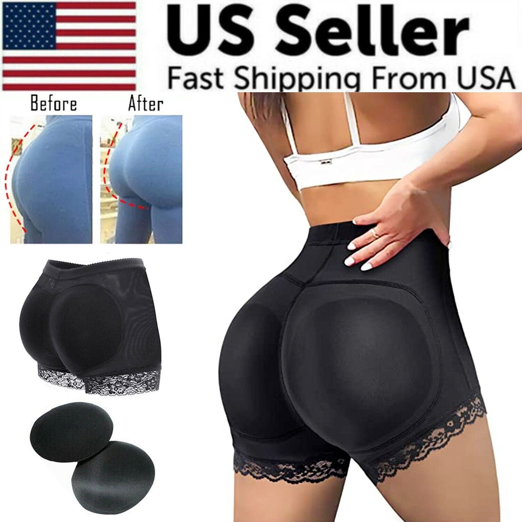 Booty Shaper Padded Underwear Panty Women's FAKE ASS Butt Lifter & Hip