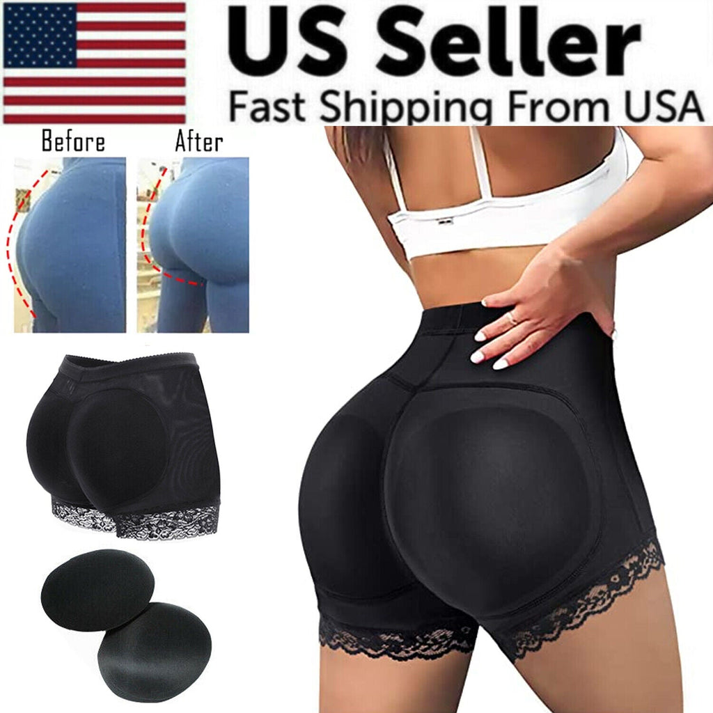 Booty Shaper Padded Underwear Panty Women's FAKE ASS Butt Lifter & Hip