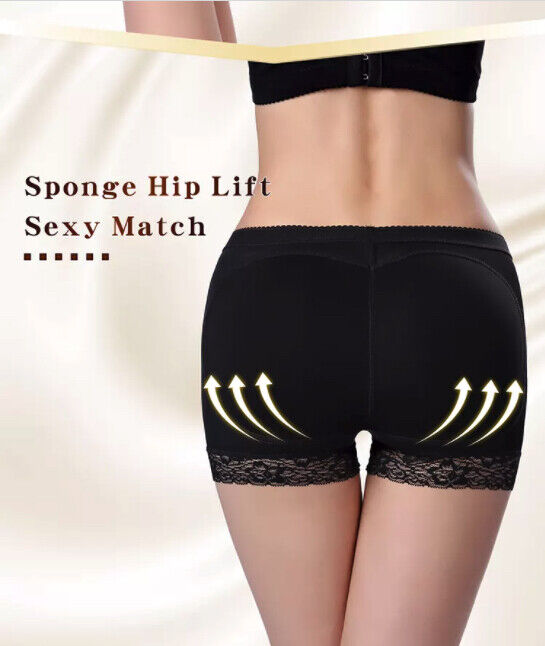 Booty Shaper Padded Underwear Panty Women's FAKE ASS Butt Lifter & Hip
