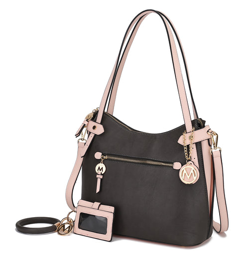 Jaseli Hobo with Wristlet Key Ring & card Holder