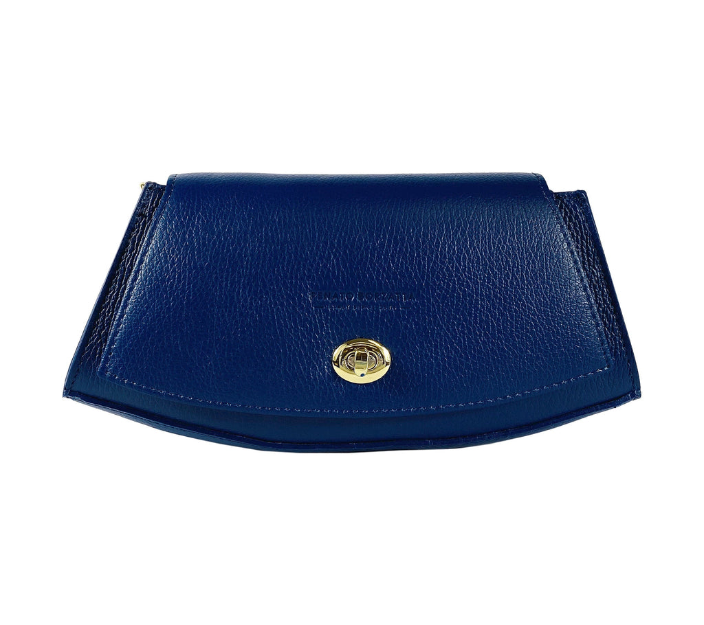 RB1009D | Borsa Donna a Spalla in Vera Pelle Made in Italy. Tracolla