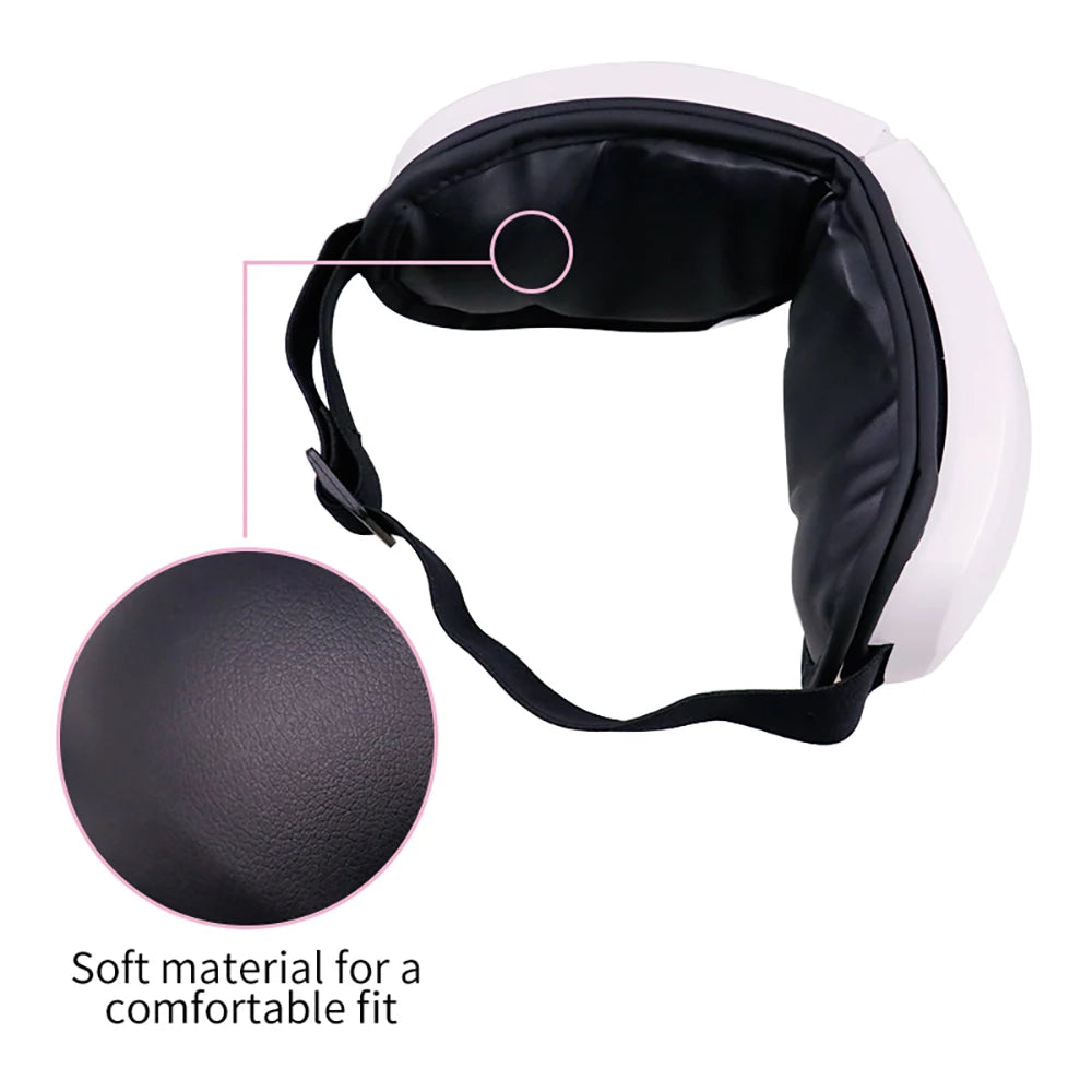 6D Smart Eye Massager Vibration Airbag Compress Eye Care Instrument