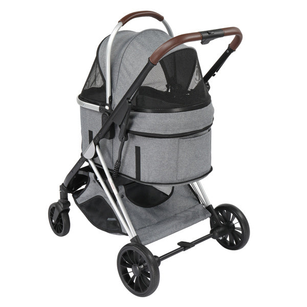 3 in 1 Pet Stroller. Designed for convenience, safety, and style, it's