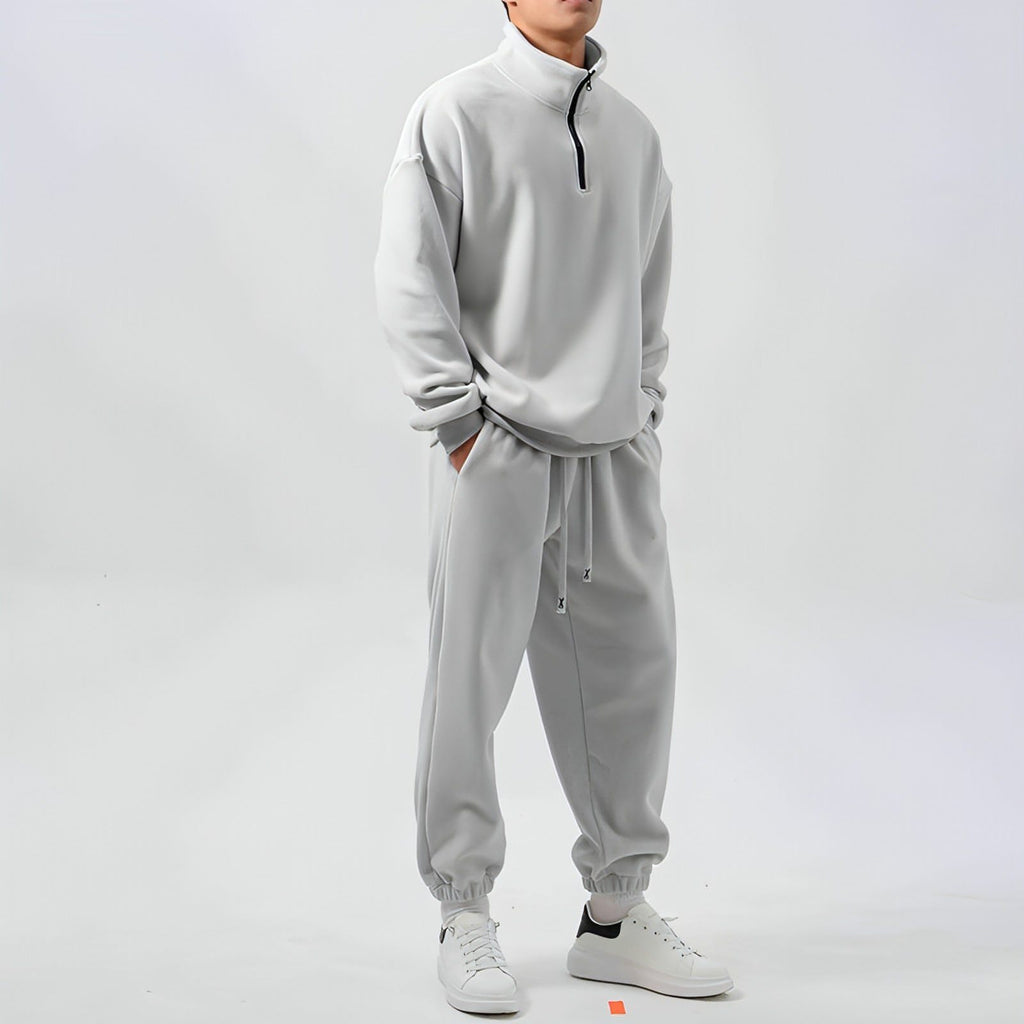 LUXEEDIT Edition Men's Fleece Tracksuit – Wide Fit, Ultimate Comfort