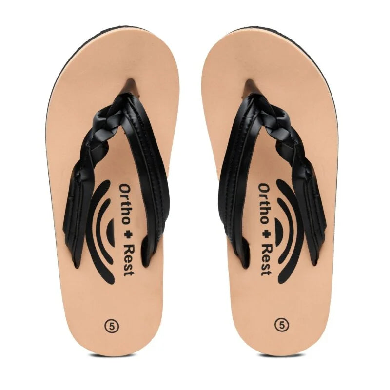 Arch Supportive Women’s Slippers Beige