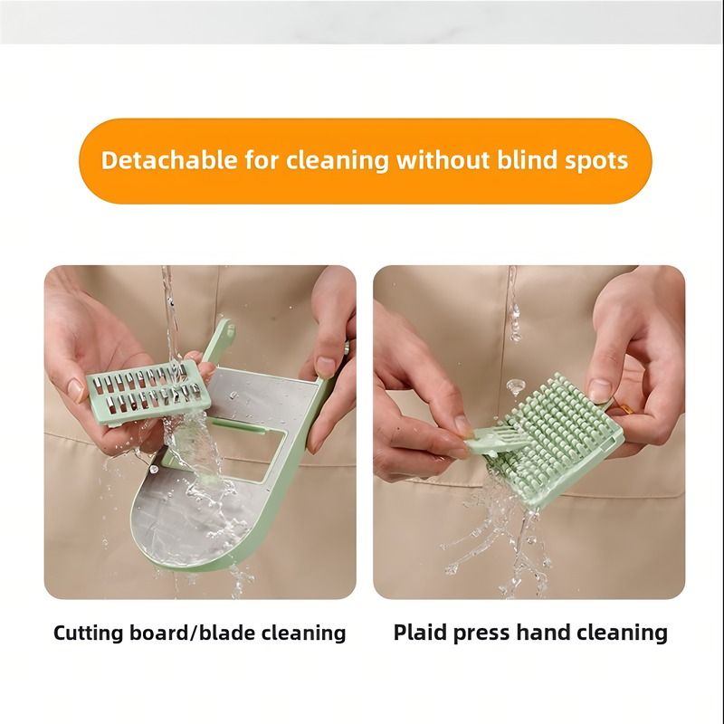 Oval-Shaped Vegetable Cutter - Ergonomic Kitchen Tool for Precise