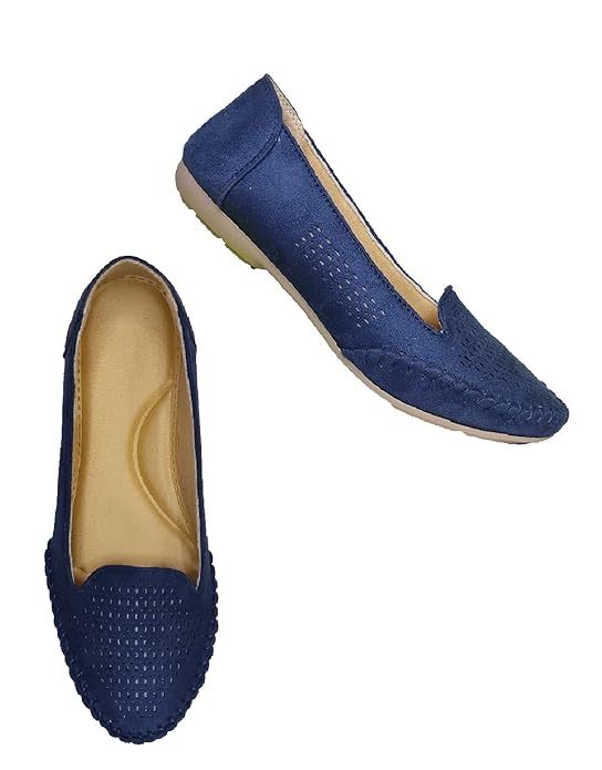 casual Ballerinas for women and girls (Size-UK-5) (COLOR-BLUE)