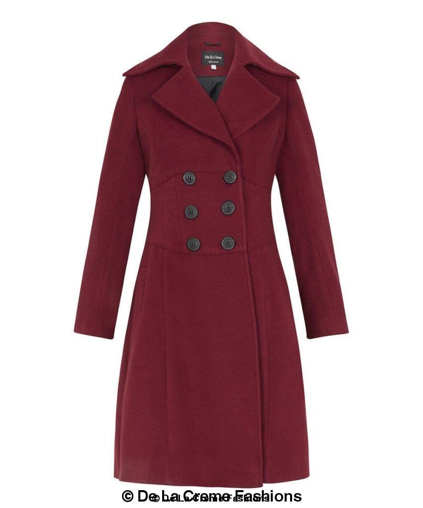 Kirsty Slim Fit A-Line Coat