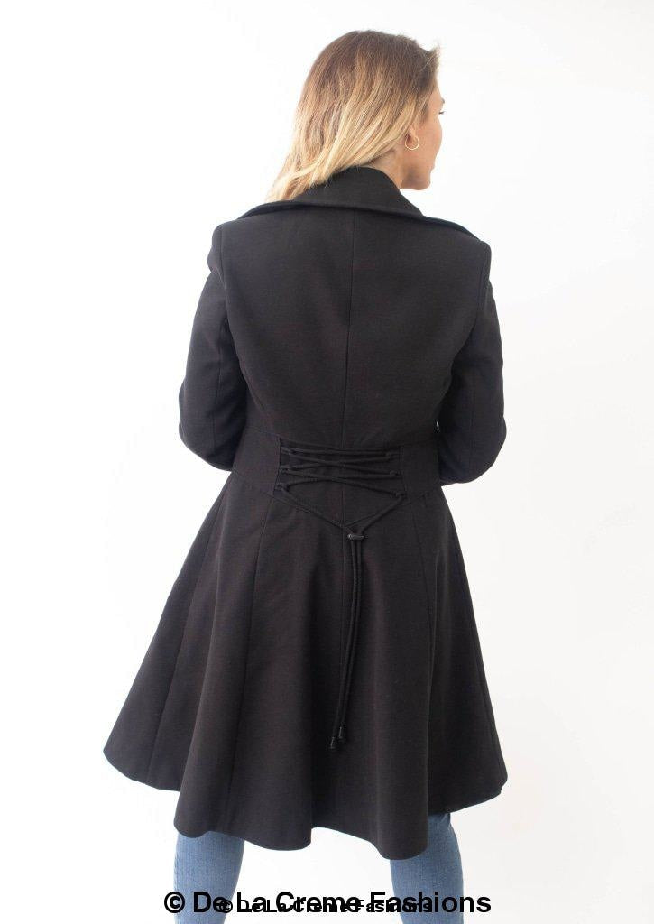 Kirsty Slim Fit A-Line Coat