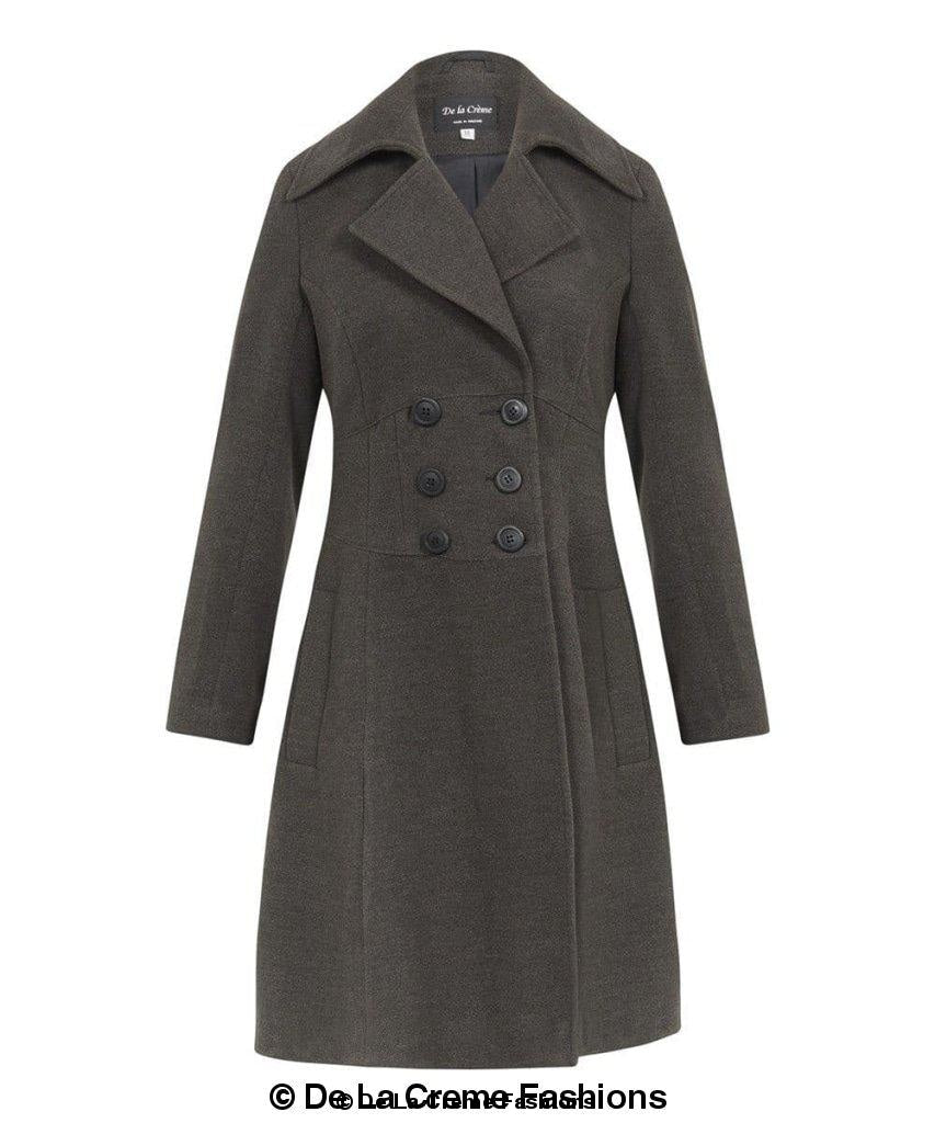 Kirsty Slim Fit A-Line Coat