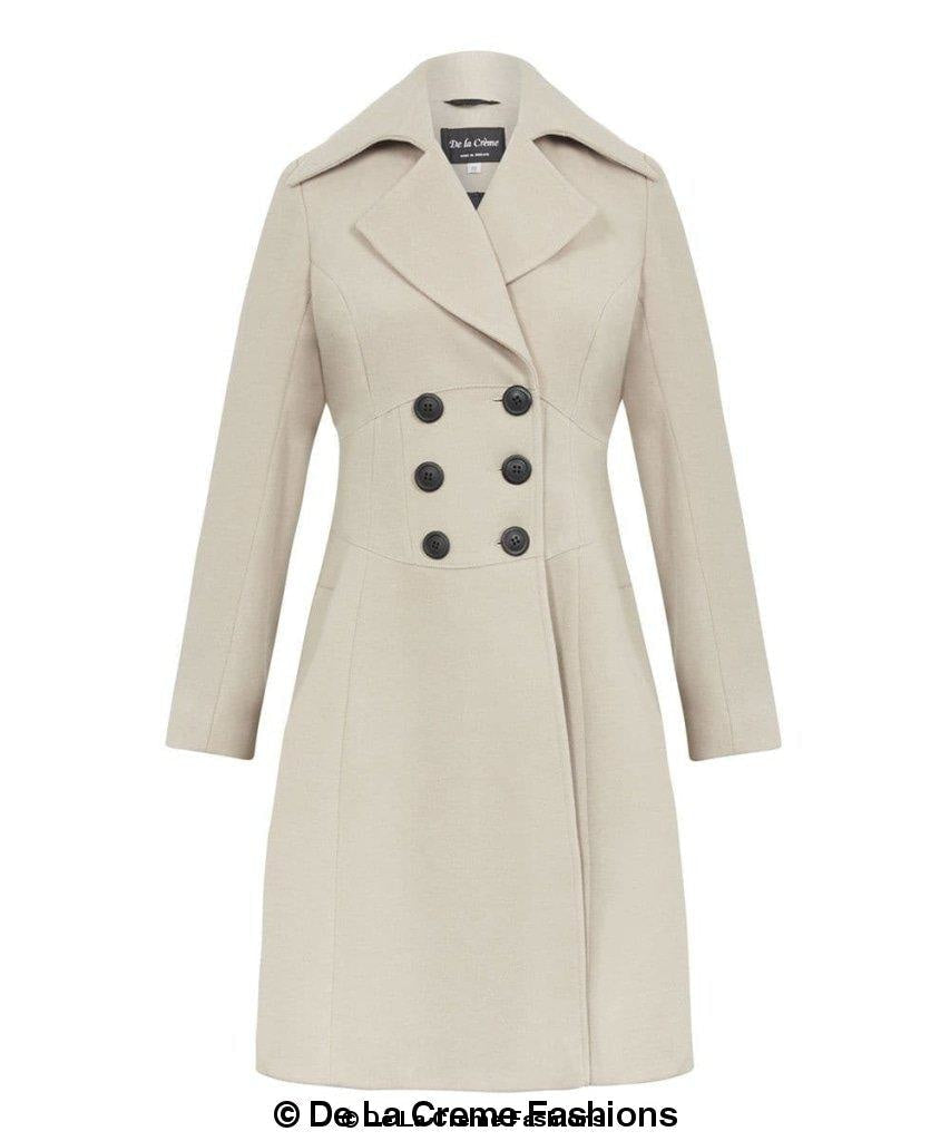 Kirsty Slim Fit A-Line Coat