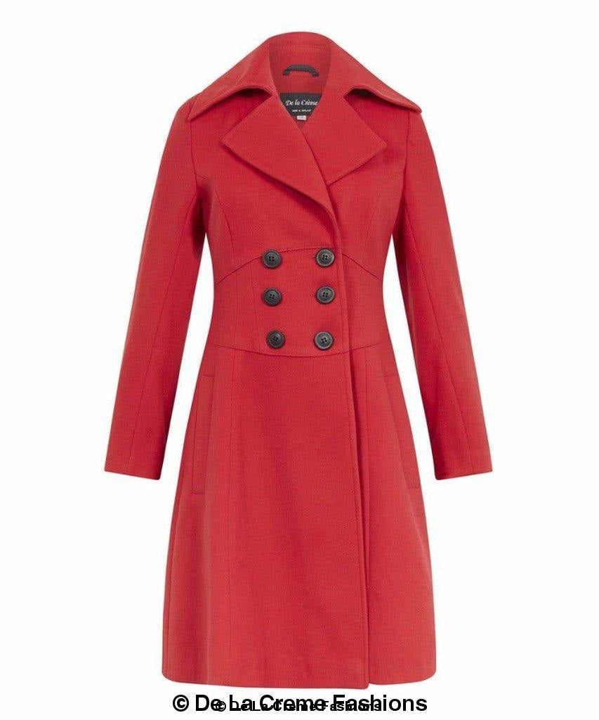 Kirsty Slim Fit A-Line Coat