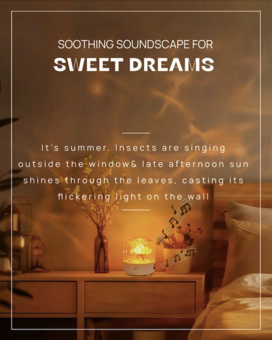 Light Theatre: Ambient Light With Stereo Speaker, Ripple Sunset Aurora