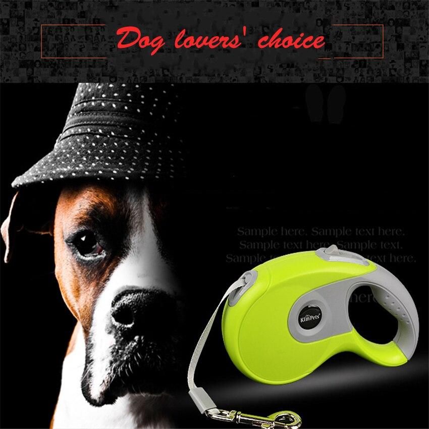 Durable Pet Dog Leash Automatic Retractable Nylon Pets Traction Rope