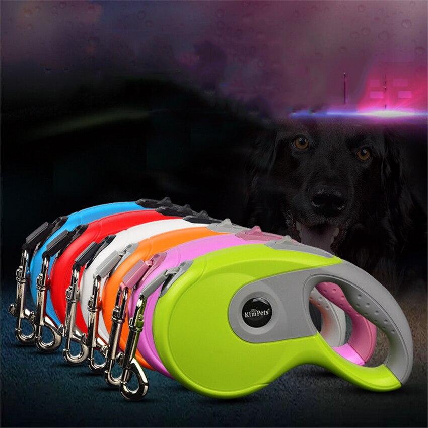 Durable Pet Dog Leash Automatic Retractable Nylon Pets Traction Rope