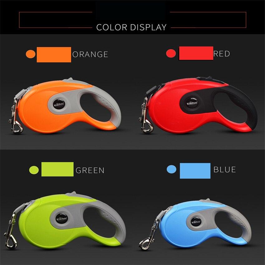 Durable Pet Dog Leash Automatic Retractable Nylon Pets Traction Rope